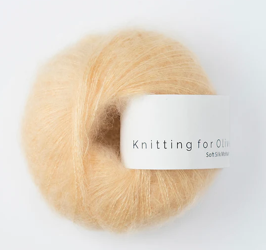Knitting for Olive Soft Silk Mohair Soft Peach - Knitcessities