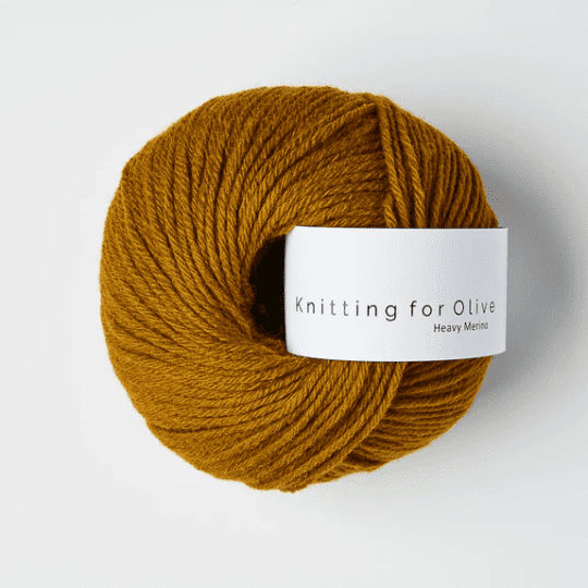 Knitting for Olive Heavy Merino Dark Ocher