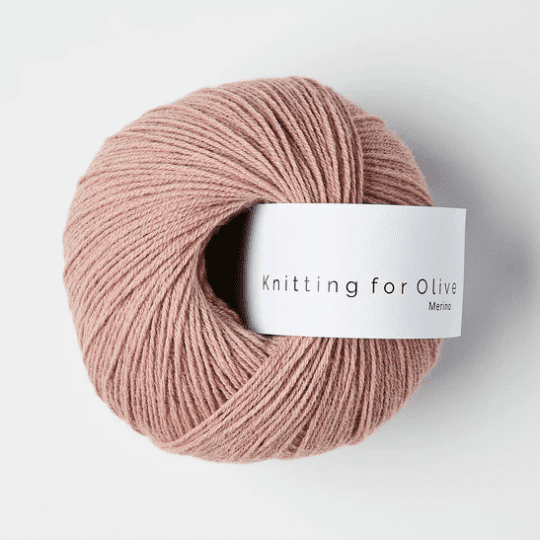 Knitting for Olive Merino Dusty Rose