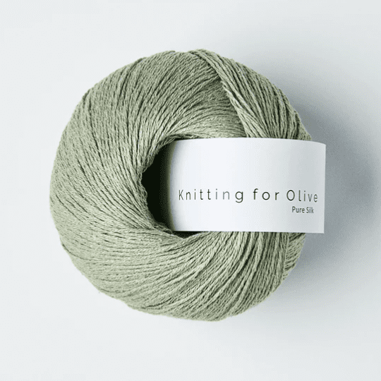 Knitting for Olive Pure Silk Dusty Artichoke