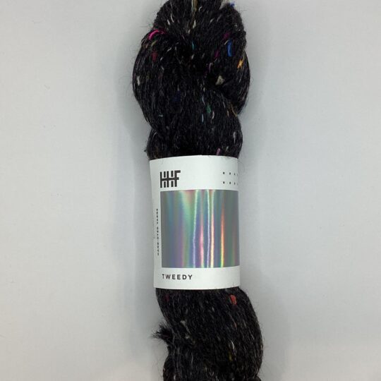 Hedgehog Fibres Tweedy Noir