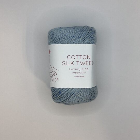 Laines du Nord Cotton Silk Tweed #5721 Aqua
