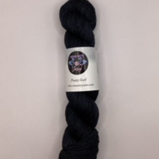 Swan City Yarns Trusty Sock Midnight