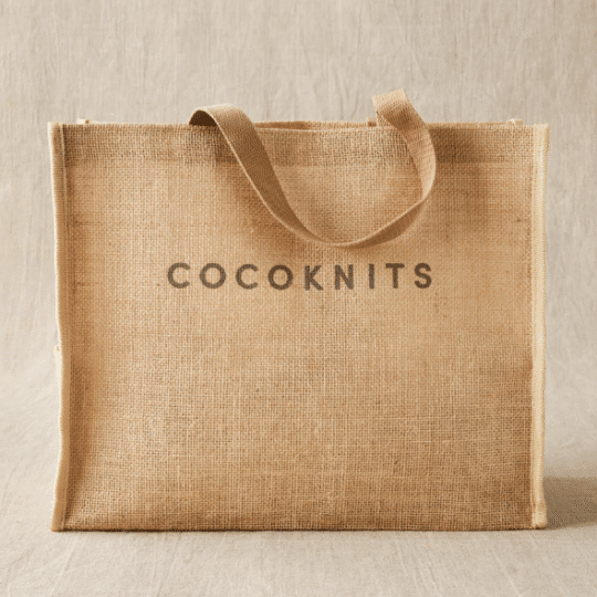 Cocoknits Jute Tote