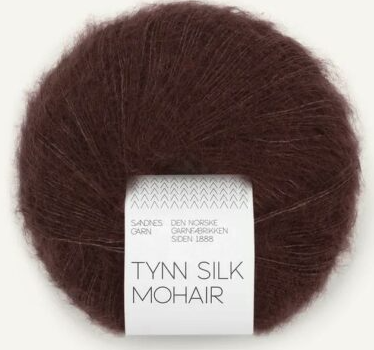 Sandnes Garn Tynn Silk Mohair #4381 Dark Fudge