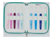 KnitPro Waves 2.0 Deluxe Single Ended Crochet Hook Set