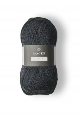 Isager Alpaca 1 Colour Midnight