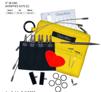 Chiaogoo Twist Shorties Set Yellow