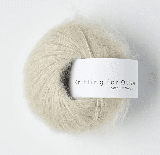 Knitting for Olive Soft Silk Mohair Marzipan