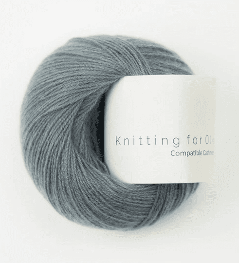 Knitting for Olive Compatible Cashmere Dusty Dove Blue