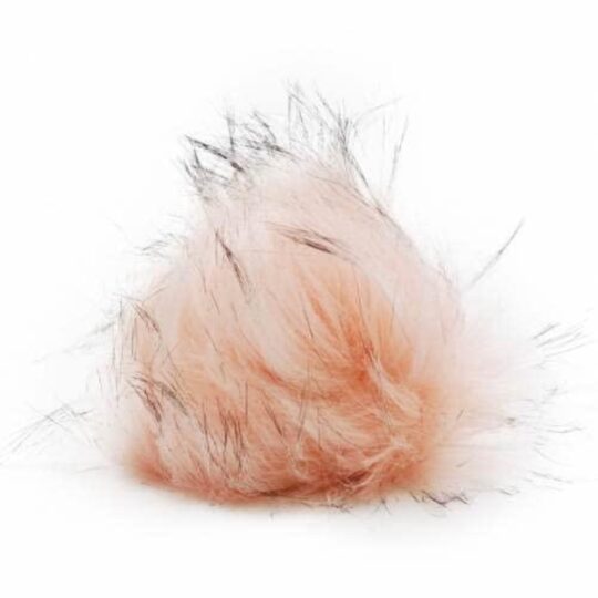 KFI Furreal Pom, Faux Fur Pom Pom #28 Pine Grosbeak