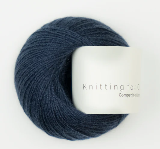 Knitting for Olive Compatible Cashmere Navy Blue