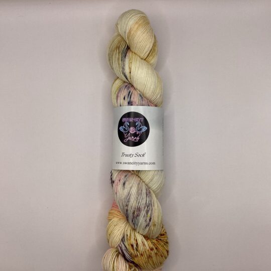 Swan City Yarns Trusty Sock Bamboozled
