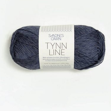 Sandnes Garn Tynn Line #6061 Dark Blue Gray