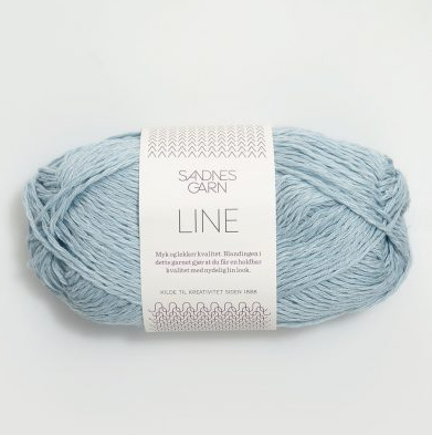 Sandnes Garn Line #5930 Light Blue
