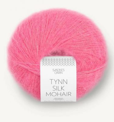 Sandnes Garn Tynn Silk Mohair #4315 Bubblegum Pink