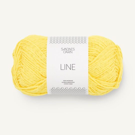 Sandnes Garn Line #9004 Lemon
