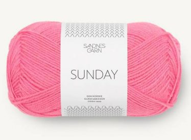 Sandnes Garn Sunday #4315 Bubblegum Pink
