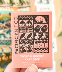 Pacific Knit Co. Tropical Doodle Card Deck