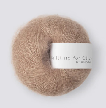 Knitting for Olive Soft Silk Mohair Sparrow