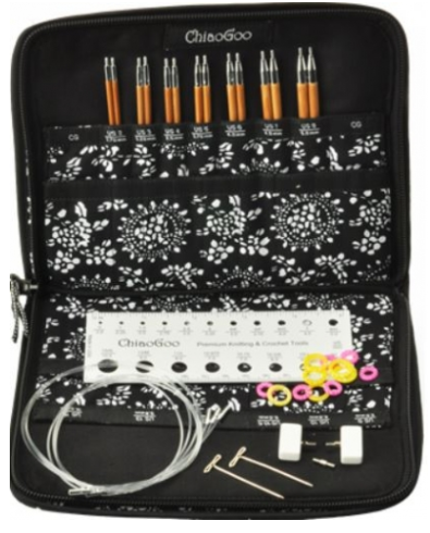 Chiaogoo Spin Bamboo Interchangeable Needles