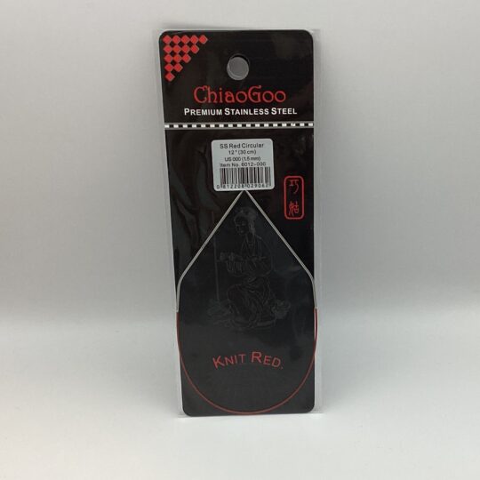 Chiaogoo 12” Red Lace Fixed Circular