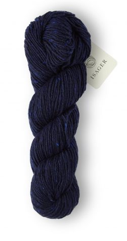 Isager Aran Tweed Colour Navy