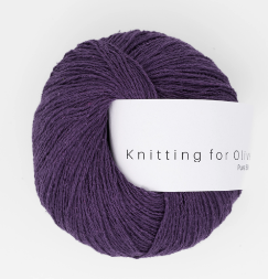 Knitting for Olive Pure Silk Plum