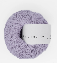 Knitting for Olive Pure Silk Unicorn Purple