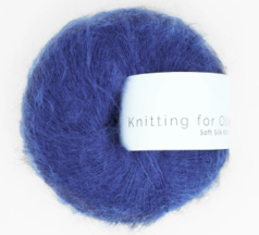 Knitting for Olive Soft Silk Mohair French Anemone