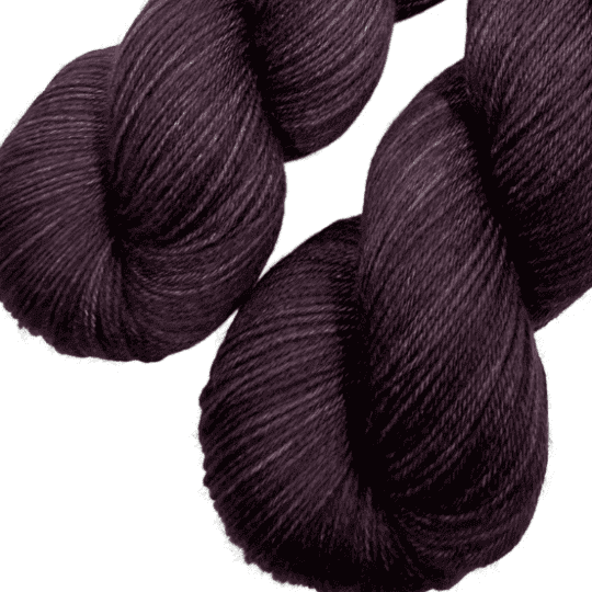 Swan City Yarns Trusty Sock Plum Latte