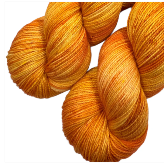 Swan City Yarns Silky Sock Pumpkin Patch