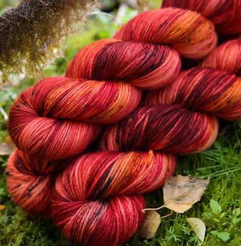 Bad Sheep Yarn Red Dragon